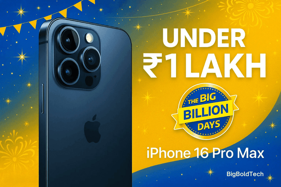 iPhone 16 Pro Max Price Drop: Flipkart Big Billion Days 2025