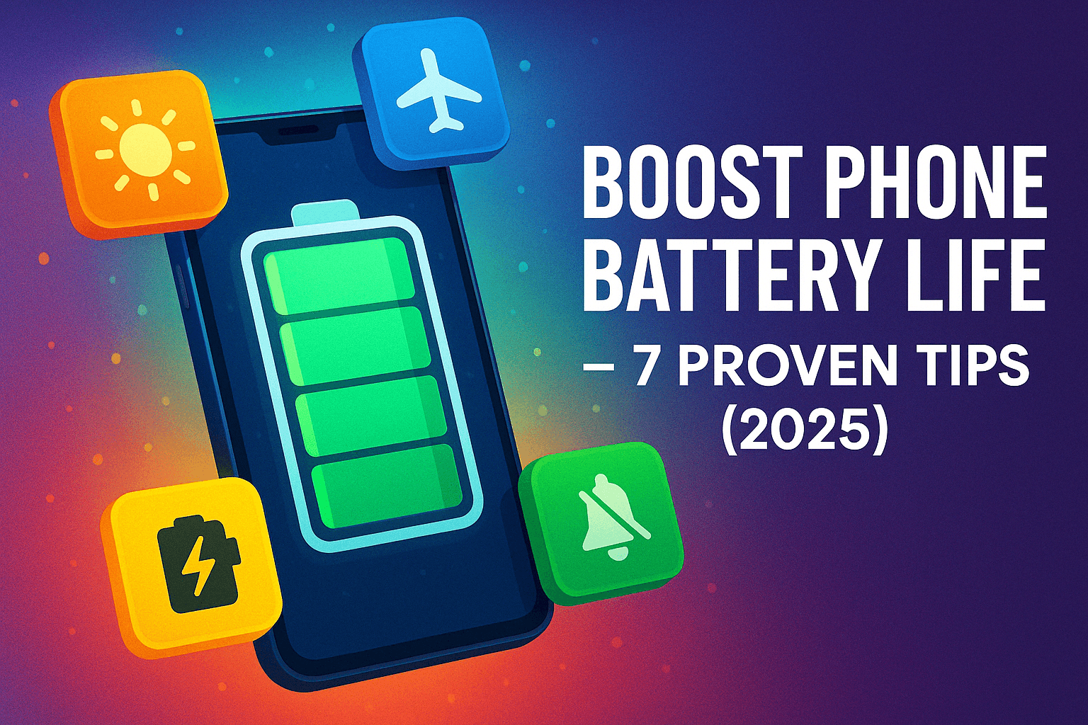Boost phone battery life