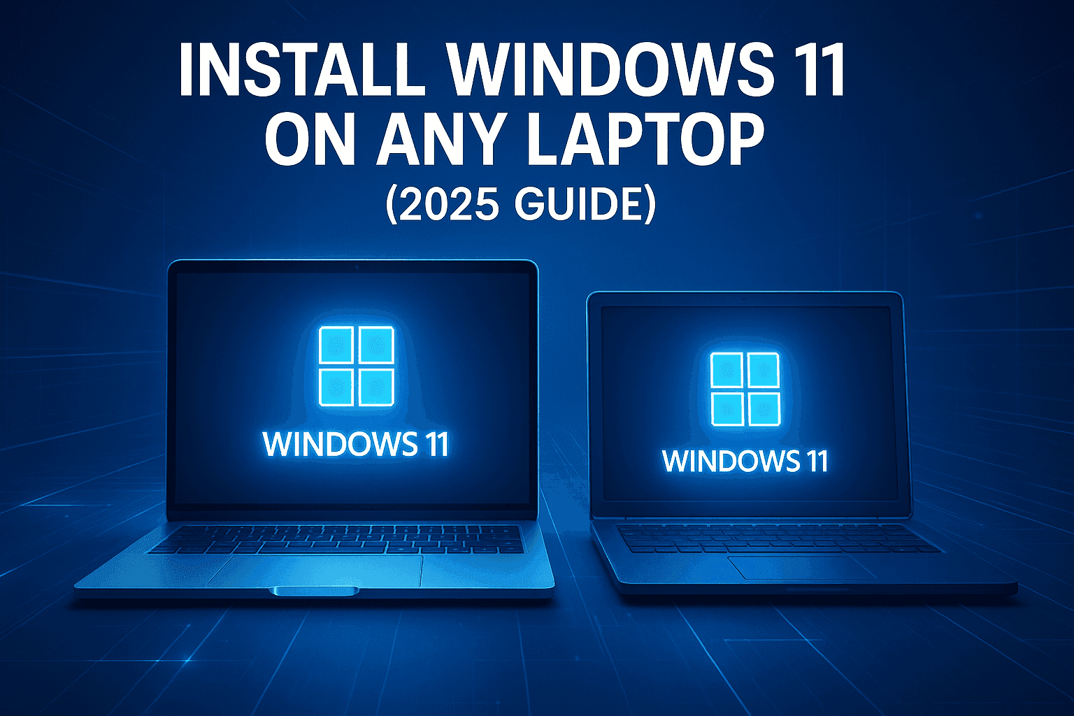 How to Install Windows 11 on Any Laptop (2025 Guide)