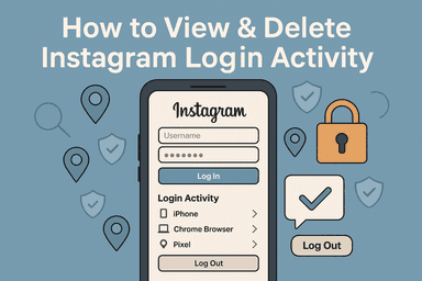 How to View and Delete Instagram Login Activity