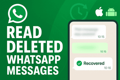 How to Read Deleted WhatsApp Messages on Android and iOS