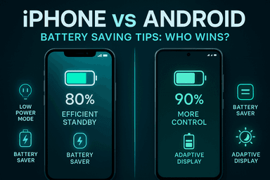 iPhone vs Android Battery Saving Tips: 2025 Comparison